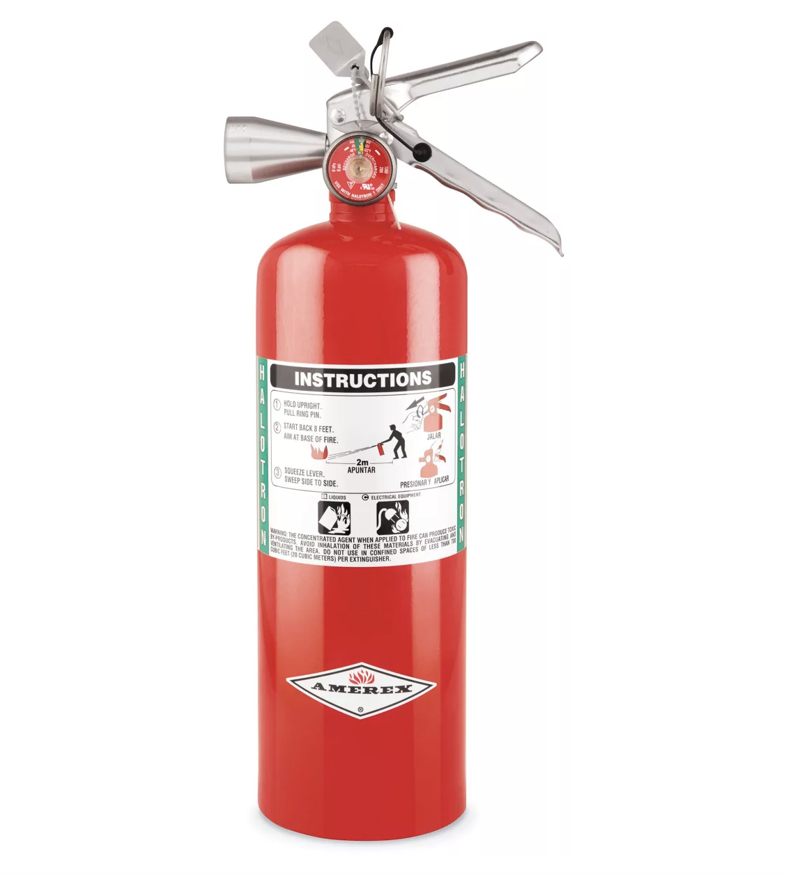 Amerex B385TS - 5 lb Halotron I Clean Agent