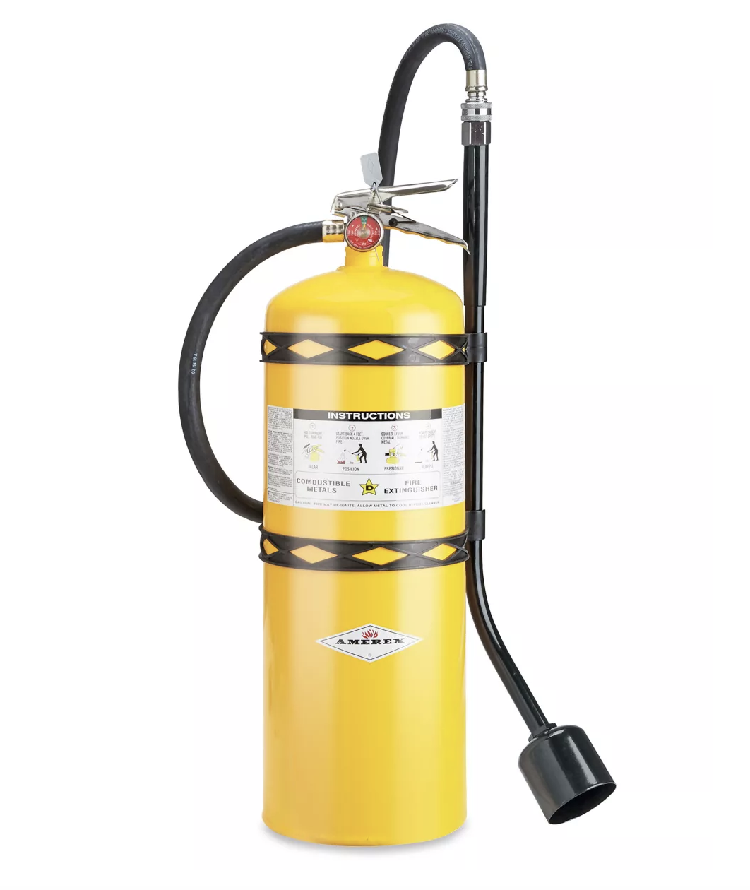 Amerex B571 - 125 lb ABC Wheeled Extinguisher
