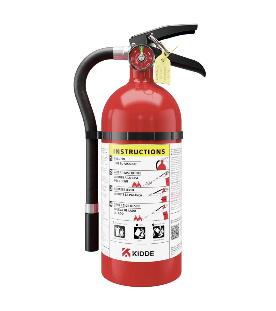 Kidde PRO 210 - 4 lb ABC, Consumer/Light Commercial