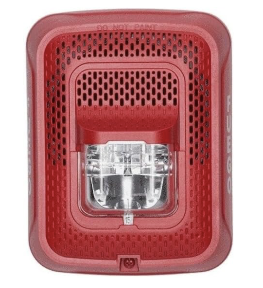 System Sensor P2R - Ceiling Horn/Strobe, Red