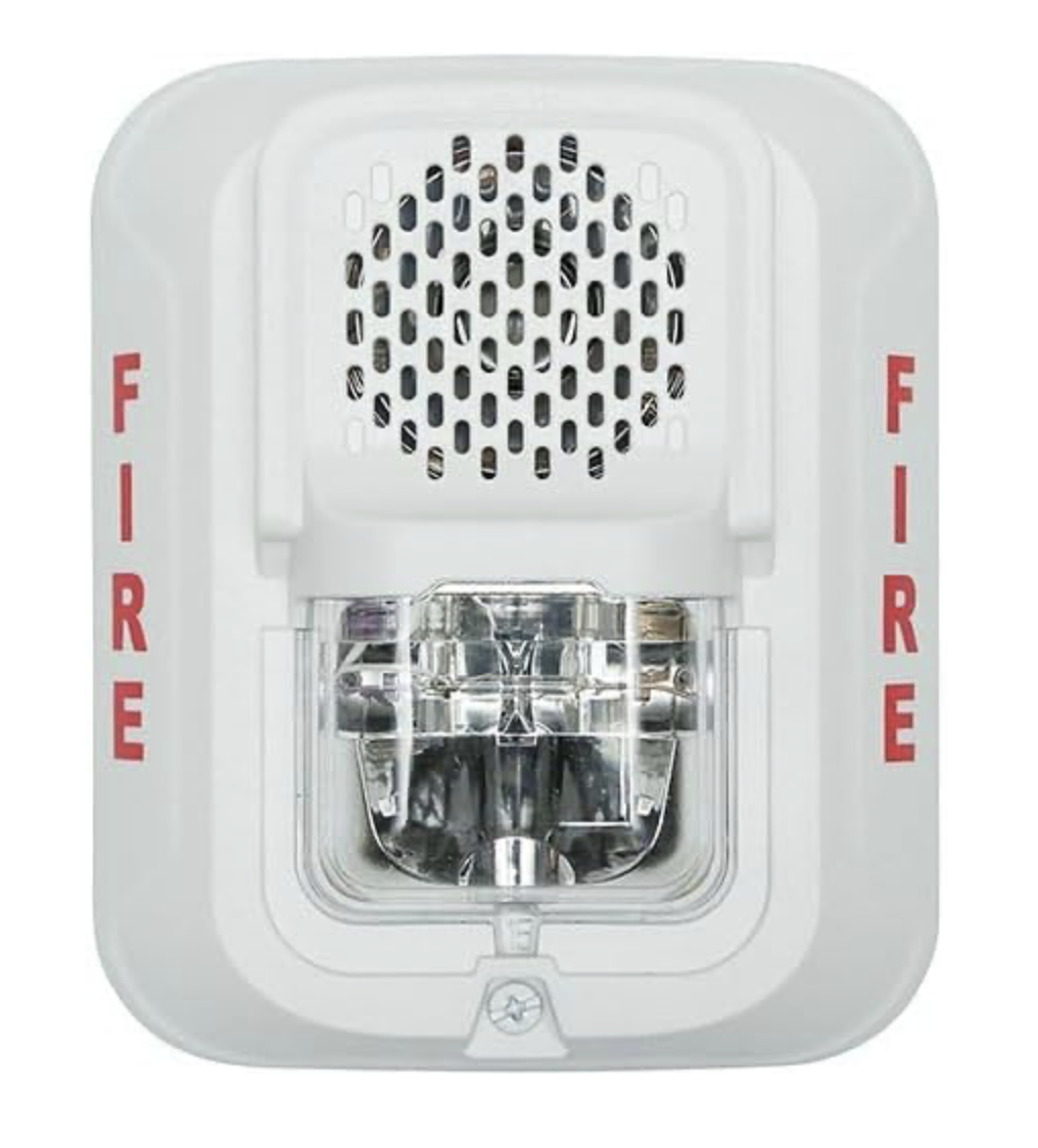 System Sensor P2WR - Ceiling Horn/Strobe, White